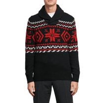 Ralph Lauren Men's Snowflake Cotton-Blend Jumper