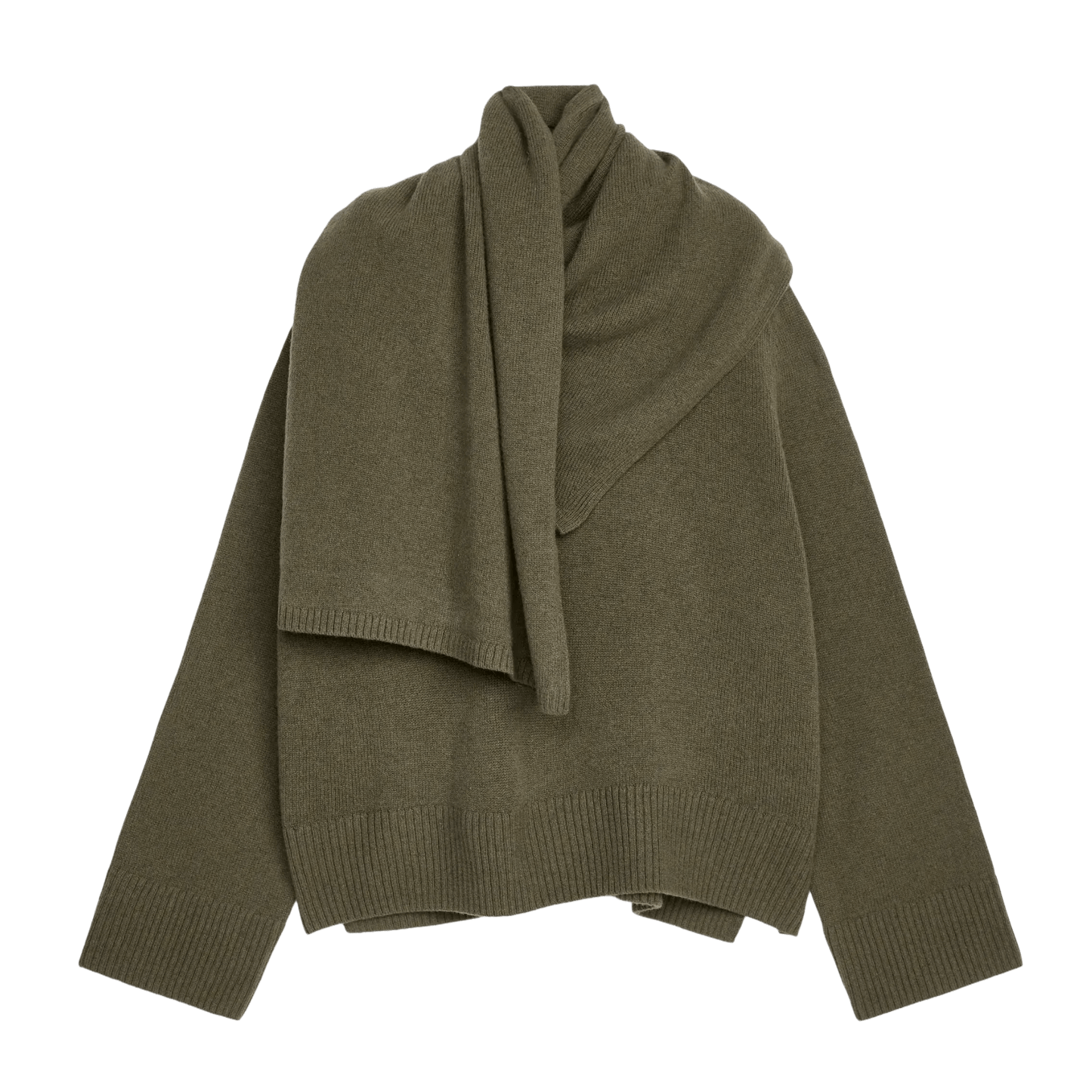 Arket Women's Wool Scarf Jumper