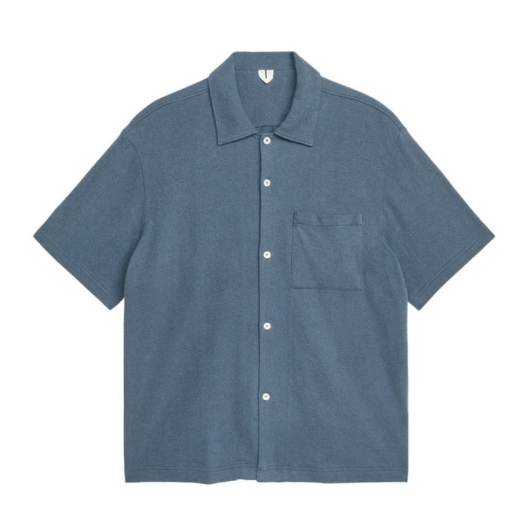 Arket Men's Bouclé Jersey Shirt