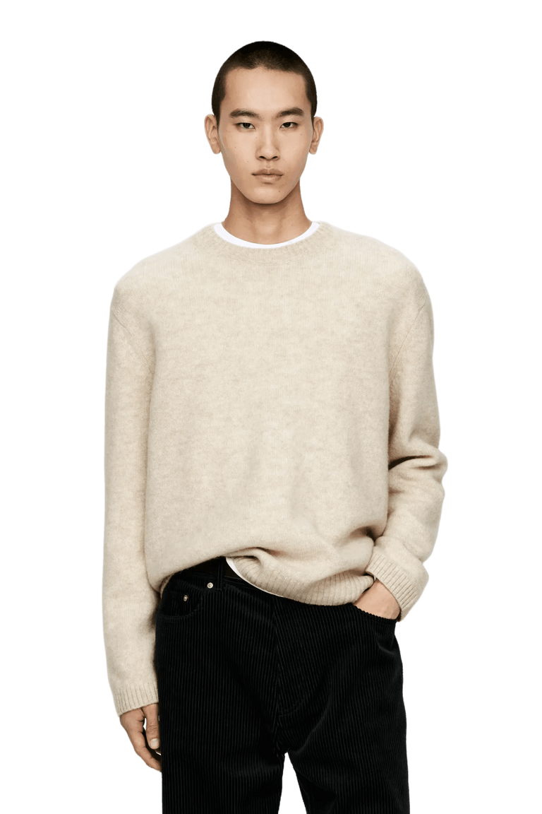 Pull à laine d'équipage pour hommes Arket pour hommes