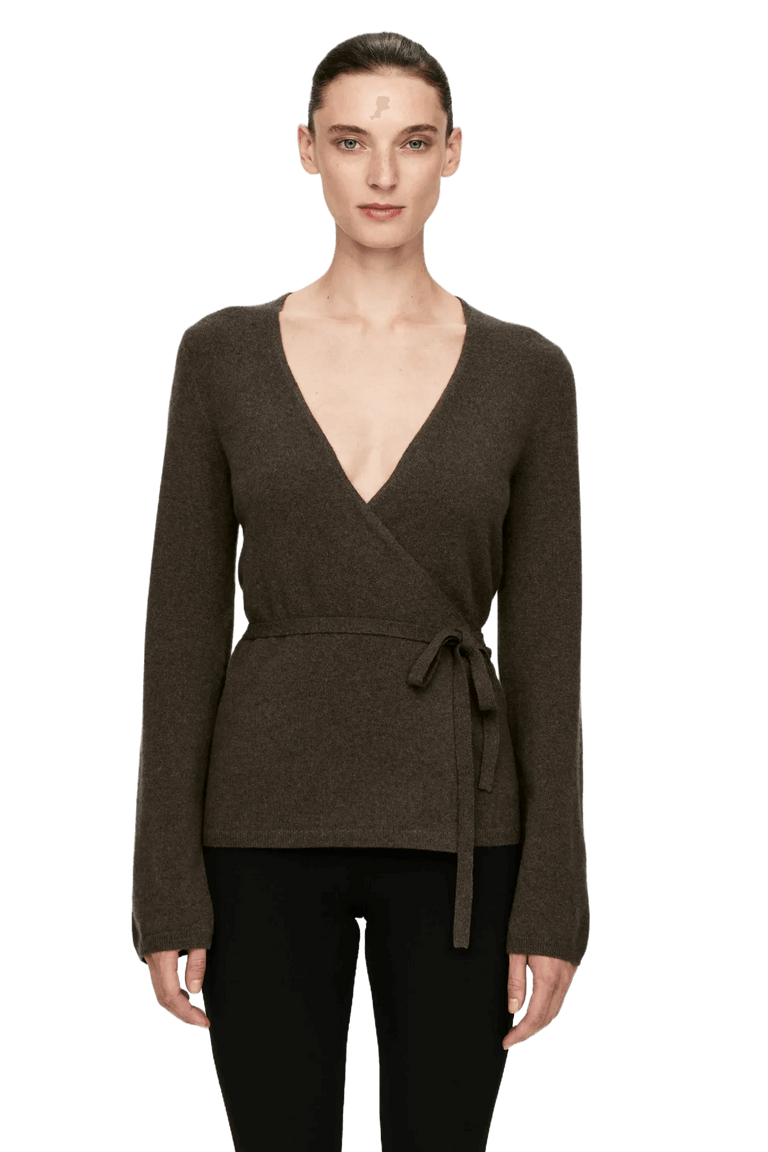 Cardigan enveloppe de cachemire des femmes Arket pour femmes