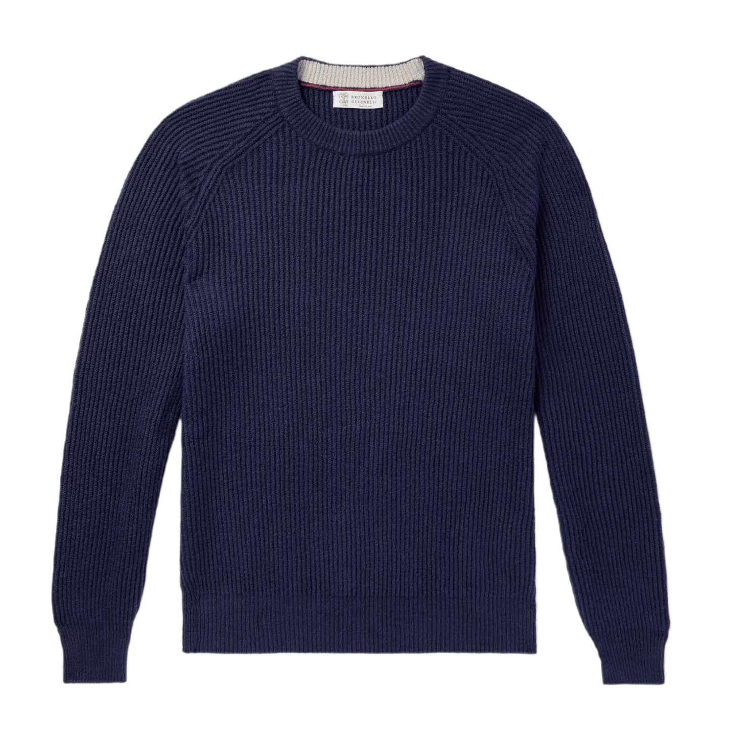 Brunello Cucinelli Men's Cashmere English Rib Sweater