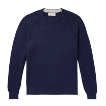 Brunello Cucinelli Men's Cashmere English Rib Sweater