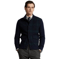 Ralph Lauren Men's The Polo Tartan Wool Cardigan