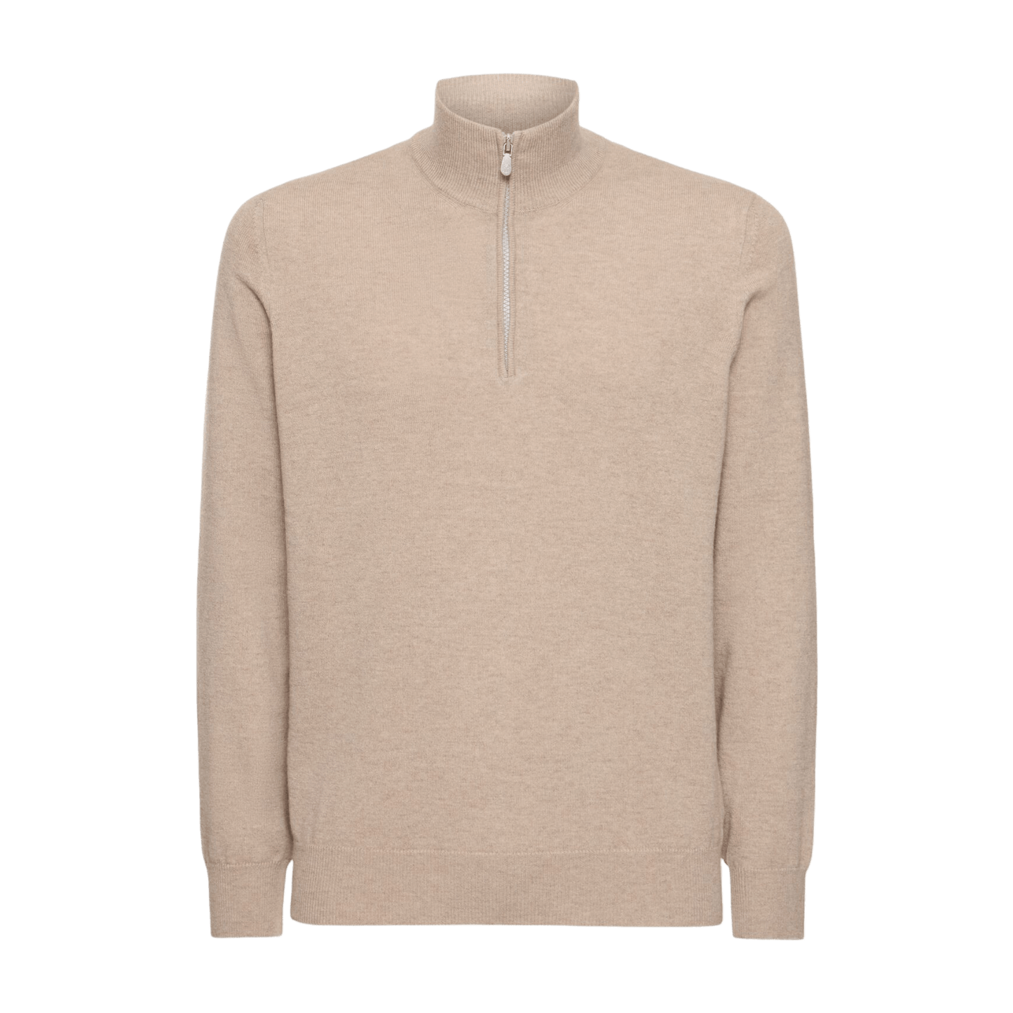 Brunello Cucinelli Men's Cashmere Turtleneck Sweater With Zipper