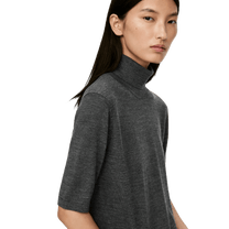 Arket Women's Short-Sleeve Roll-Neck Jumper