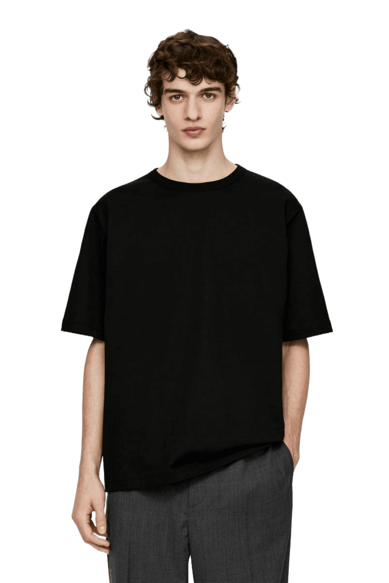 T-shirt de poids lourd des hommes Arket