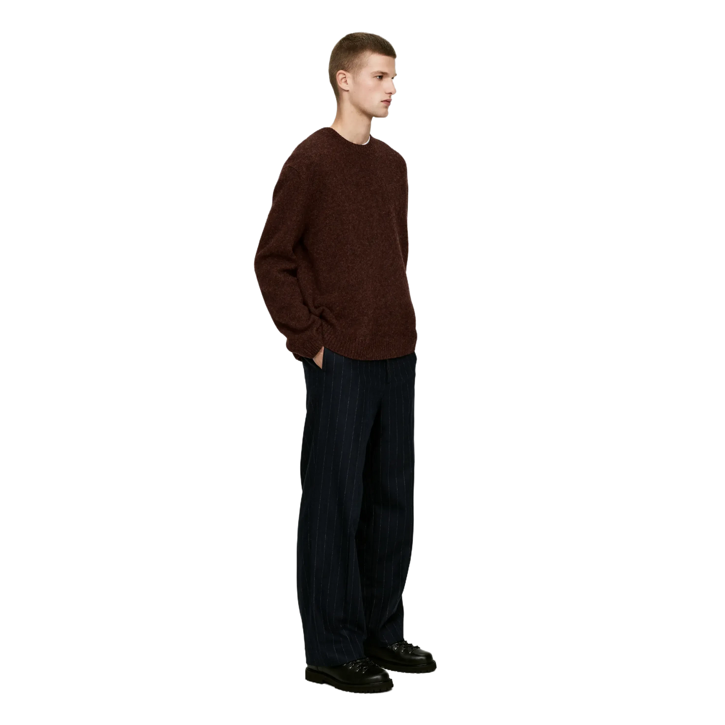 Arket Men's Crew-Neck Wool Jumper