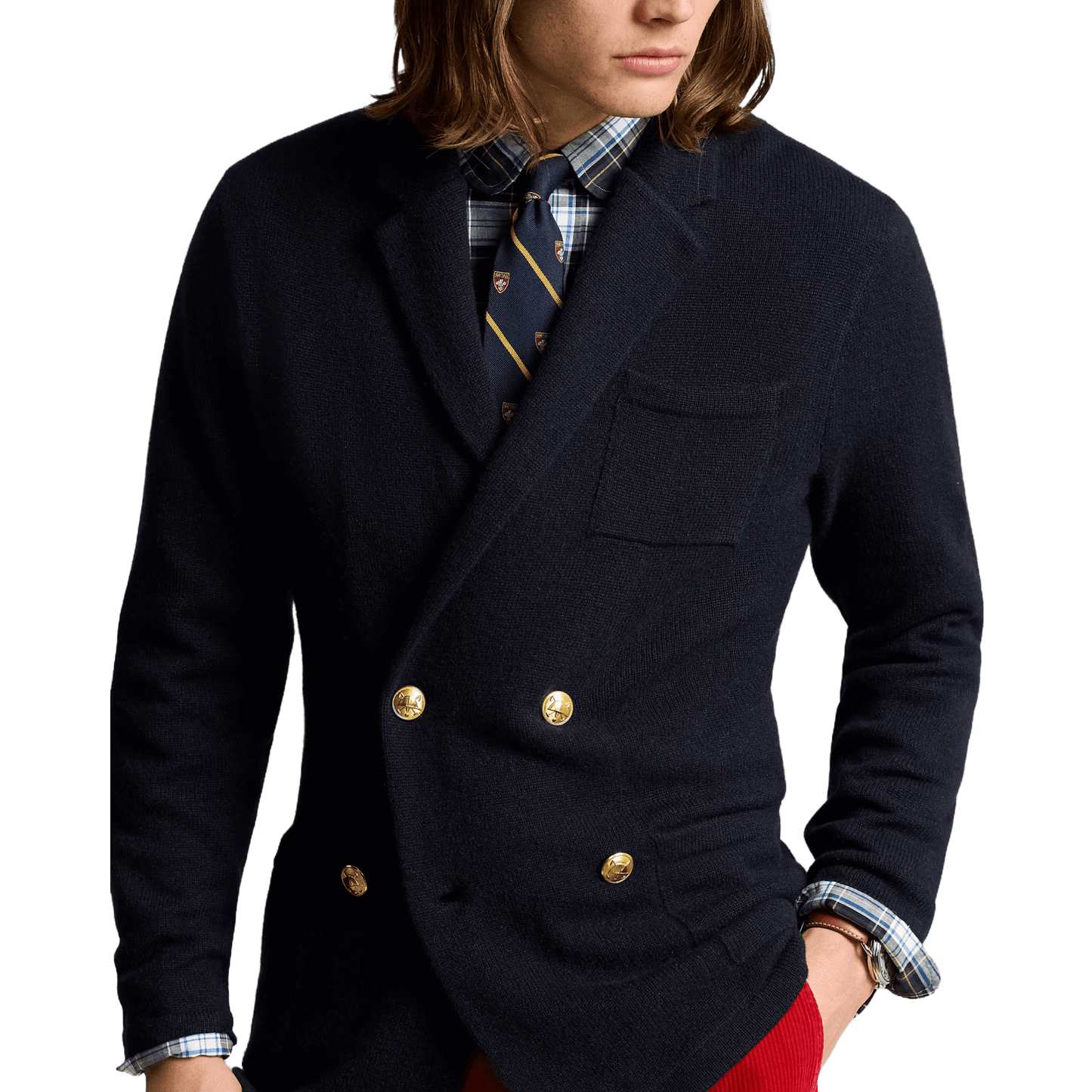 Ralph Lauren Unisex Cashmere Blazer Cardigan