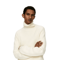 Arket Men's Heavy Wool Roll-Neck Jumper