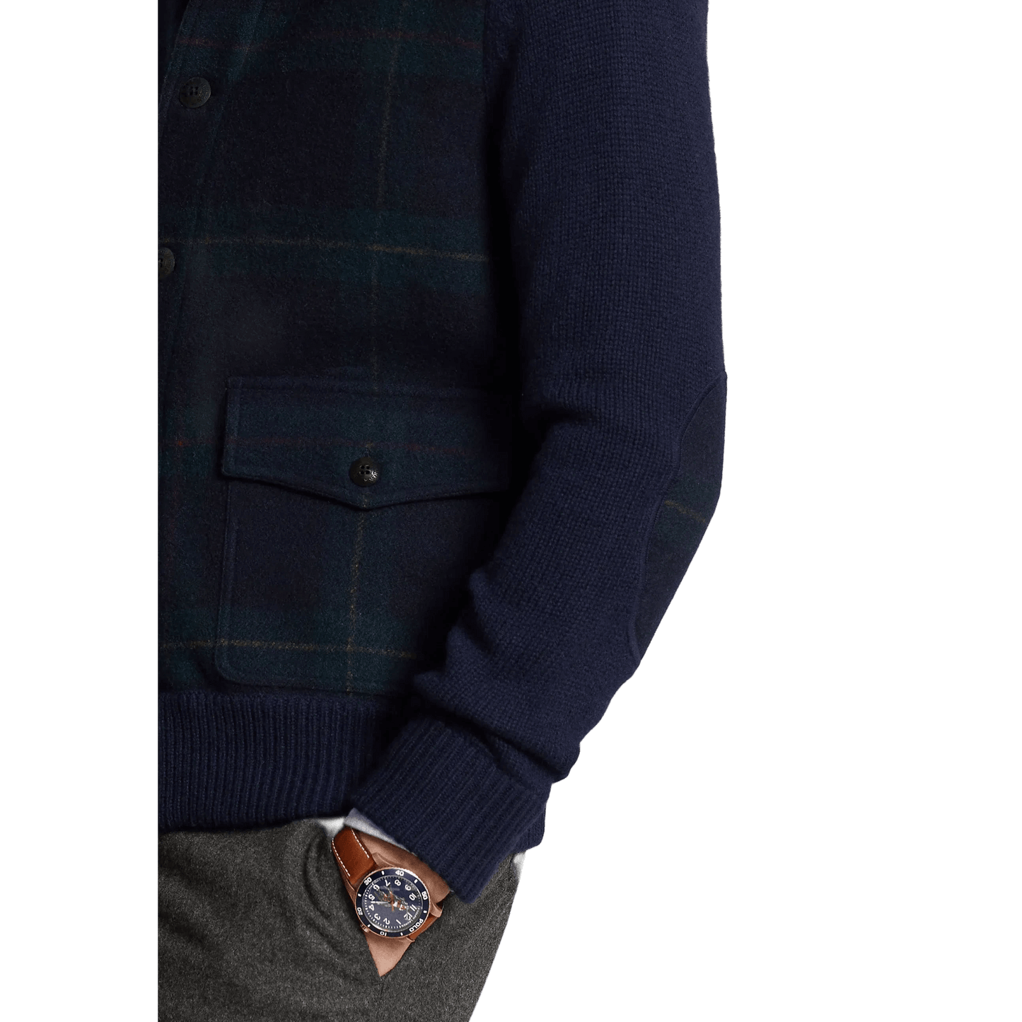 Ralph Lauren Men's The Polo Tartan Wool Cardigan