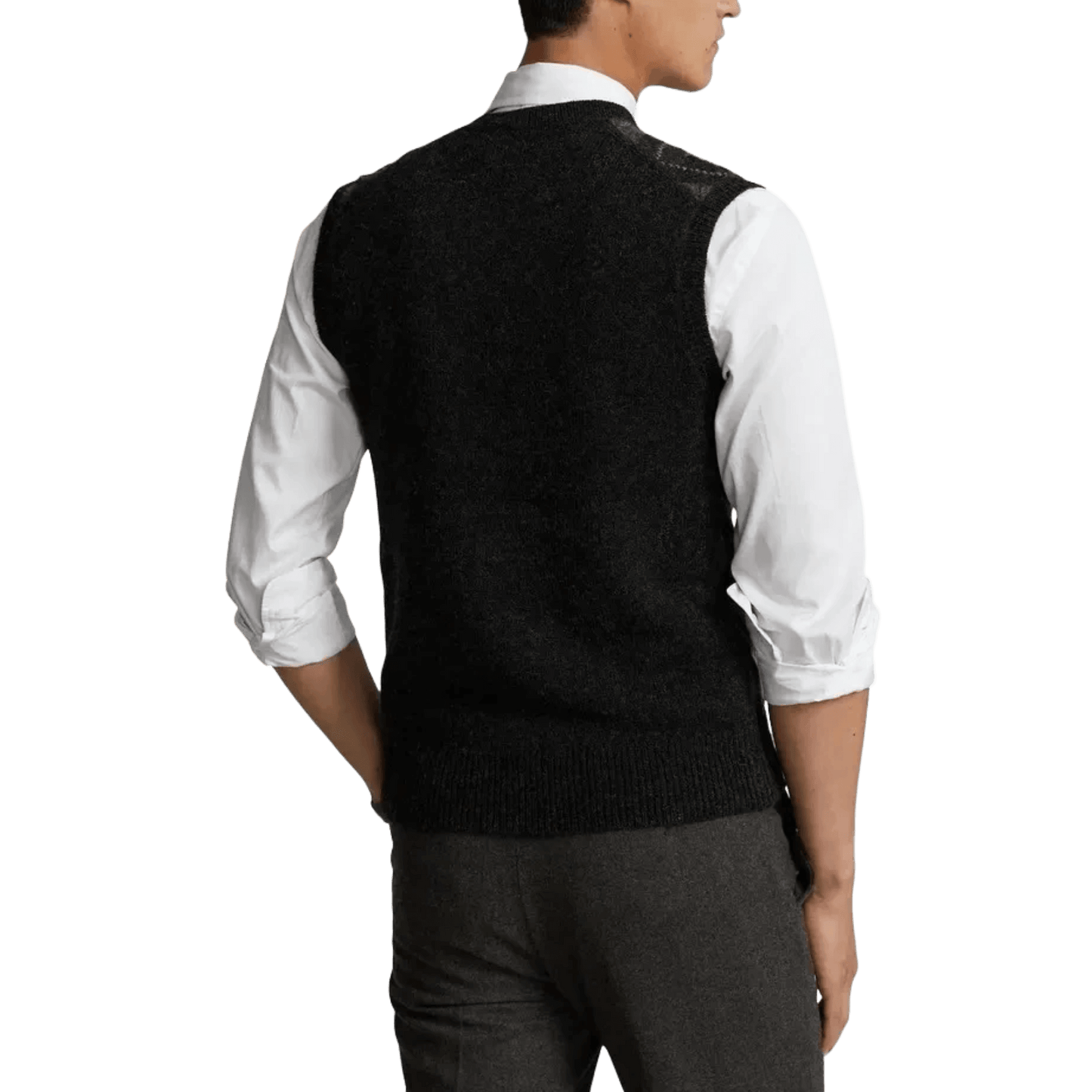 Ralph Lauren Men's Argyle Wool Sweater Vest