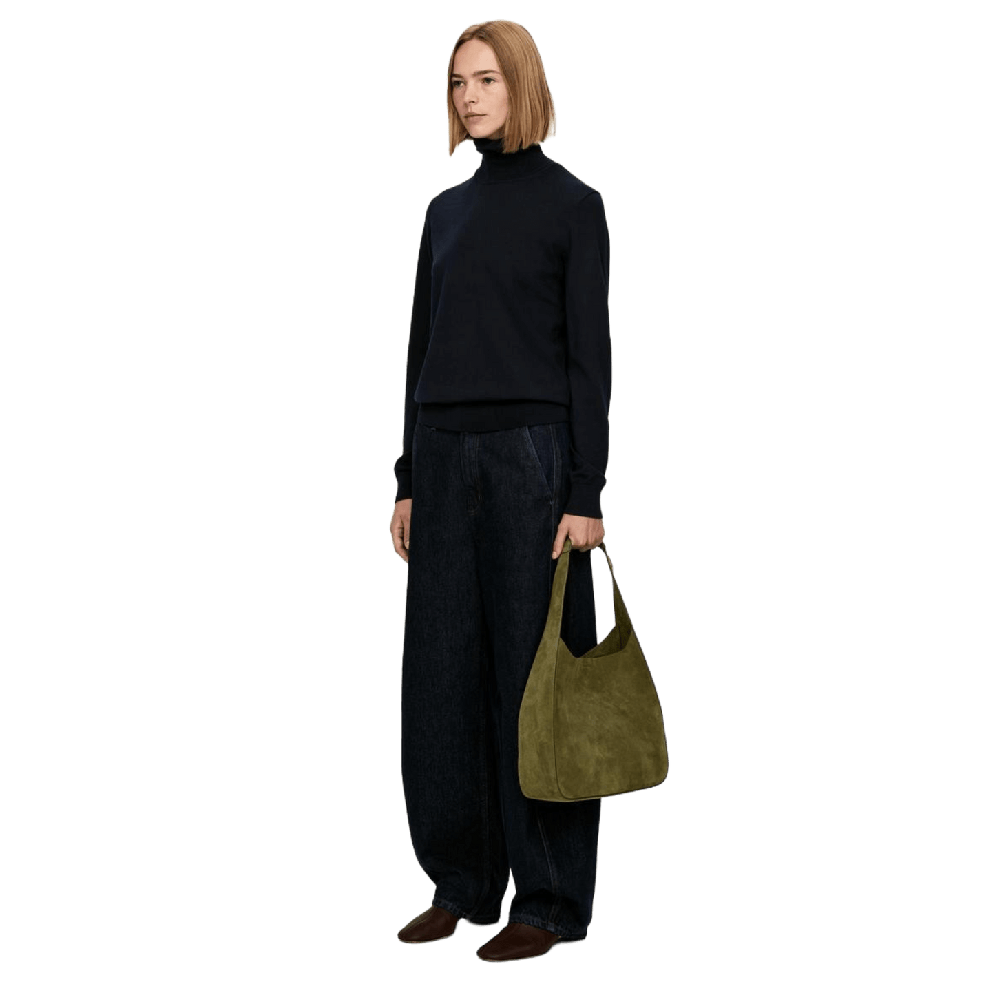 Arket Women's Roll-Neck Merino Jumper