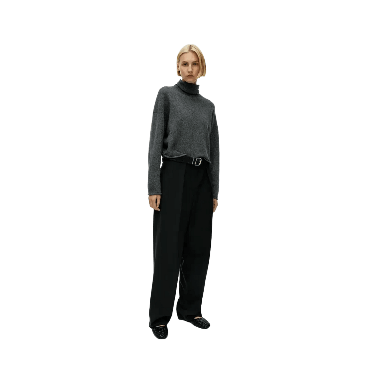 Arket Women's High-Neck Wool Jumper