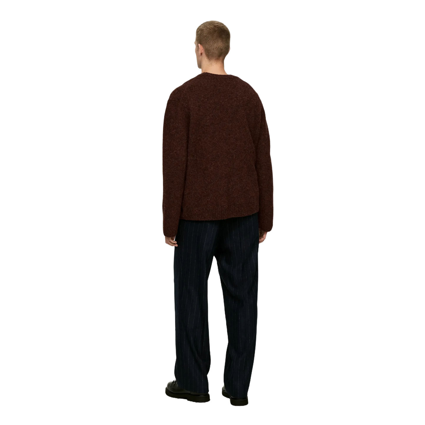 Arket Men's Crew-Neck Wool Jumper