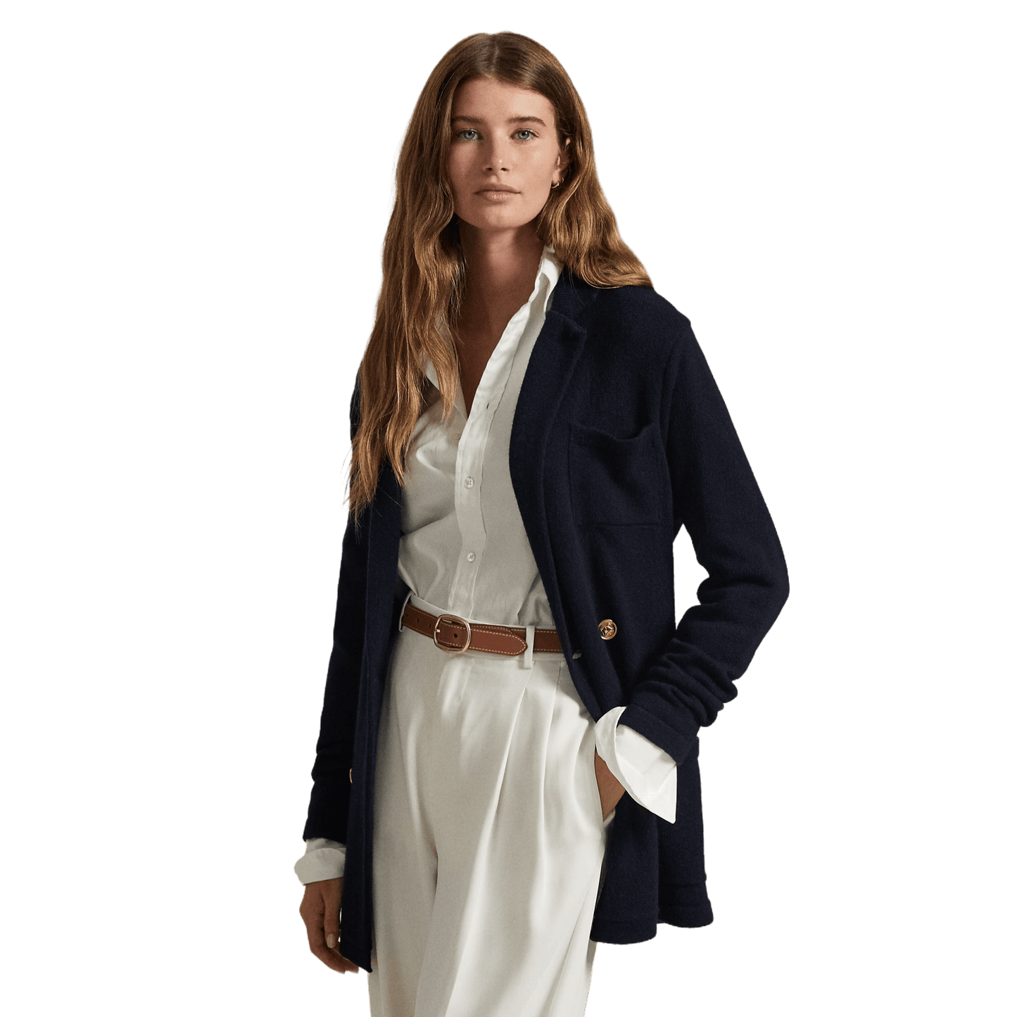 Ralph Lauren Unisex Cashmere Blazer Cardigan