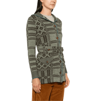 Ralph Lauren Women's Belted Jacquard Cardigan