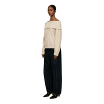 Arket Women's Off-Shoulder Rib Jumper