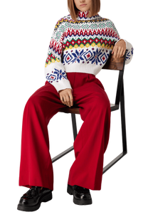Ralph Lauren Mmea Logo Mockneck Nwoma-Afrafra Sweater