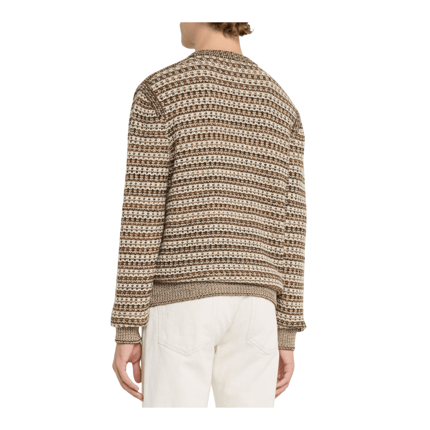 Loro Piana Men's Mancora Cashmere Knit Crewneck Sweater