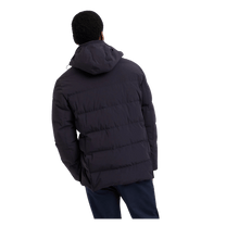 Brunello Cucinelli Men's Bonded Taffeta Down Jacket With Detachable Hood