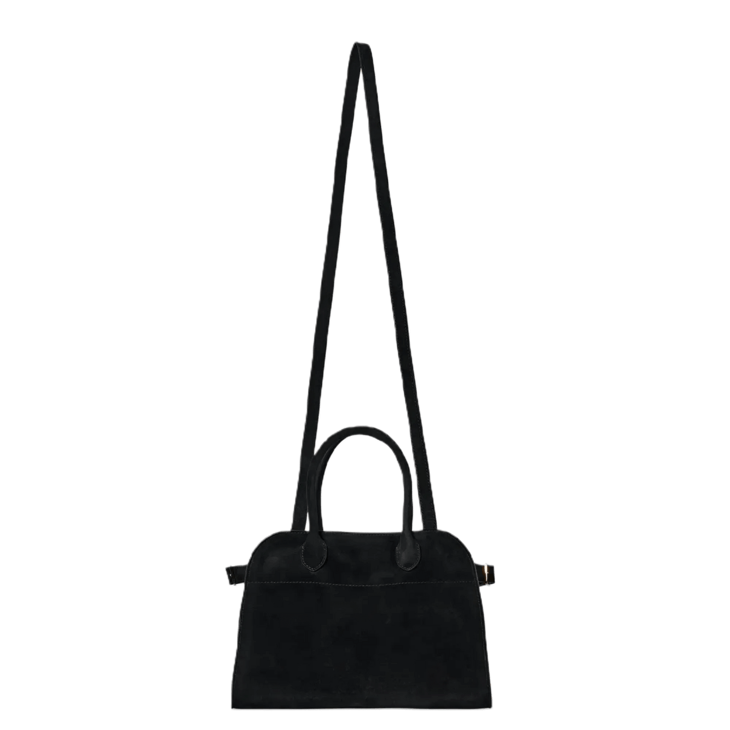 The Row Soft Margaux 10 Bag in Suede