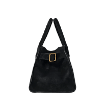 The Row Soft Margaux 10 Bag in Suede