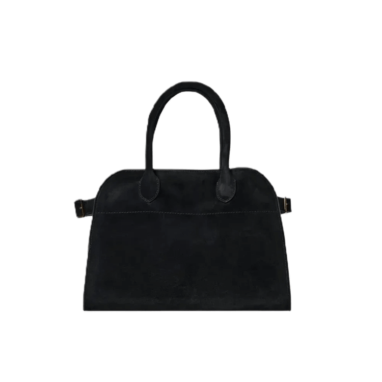 The Row Soft Margaux 10 Bag in Suede