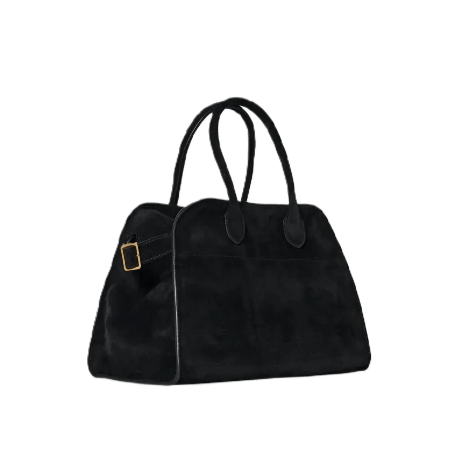 The Row Soft Margaux 10 Bag in Suede