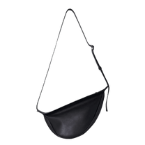 The Row Small Slouchy Banana Bag in Leather