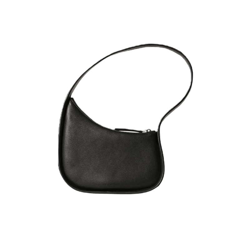 The Row Half Moon Bag in Leather