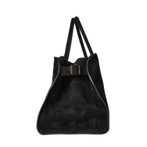 The Row Soft Margaux 17 Bag in Suede