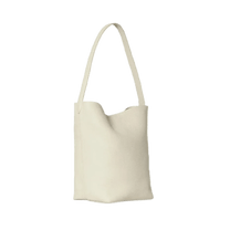 The Row Large N/S Park Tote Bag in Leather