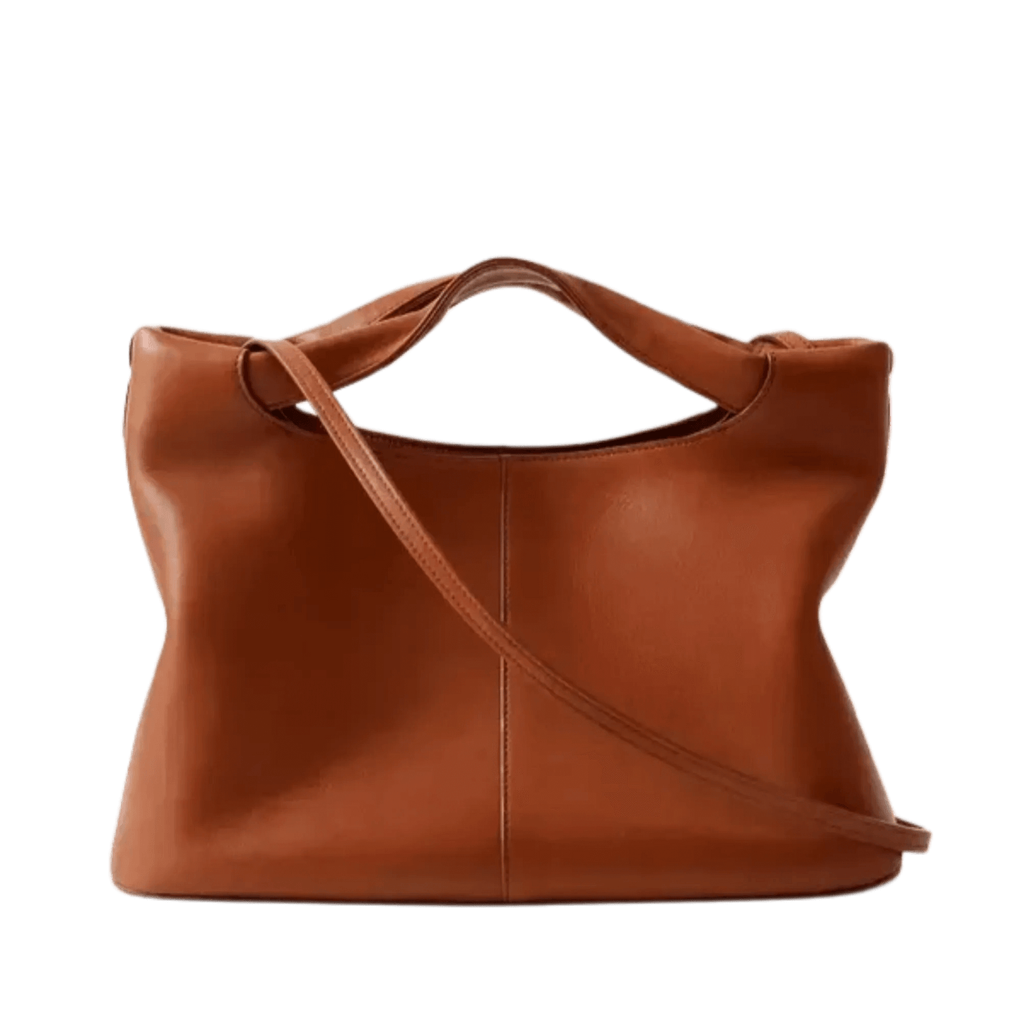 The Row Camden Leather Shoulder Bag