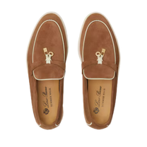 Loro Piana Women's Summer Charms Walk Loafers (Suede)